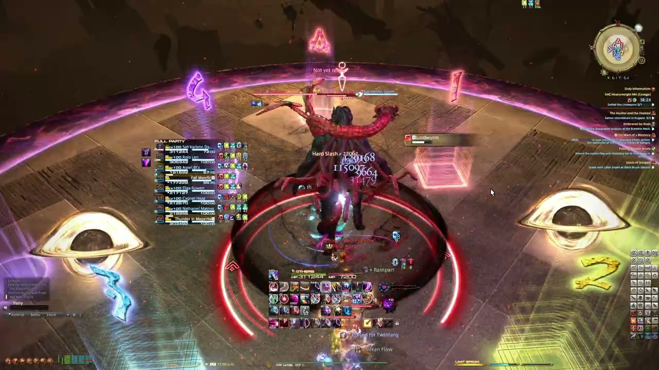 FF14 Arcadion Heavyweight M12S 2nd Phase First Clear | Tank POV