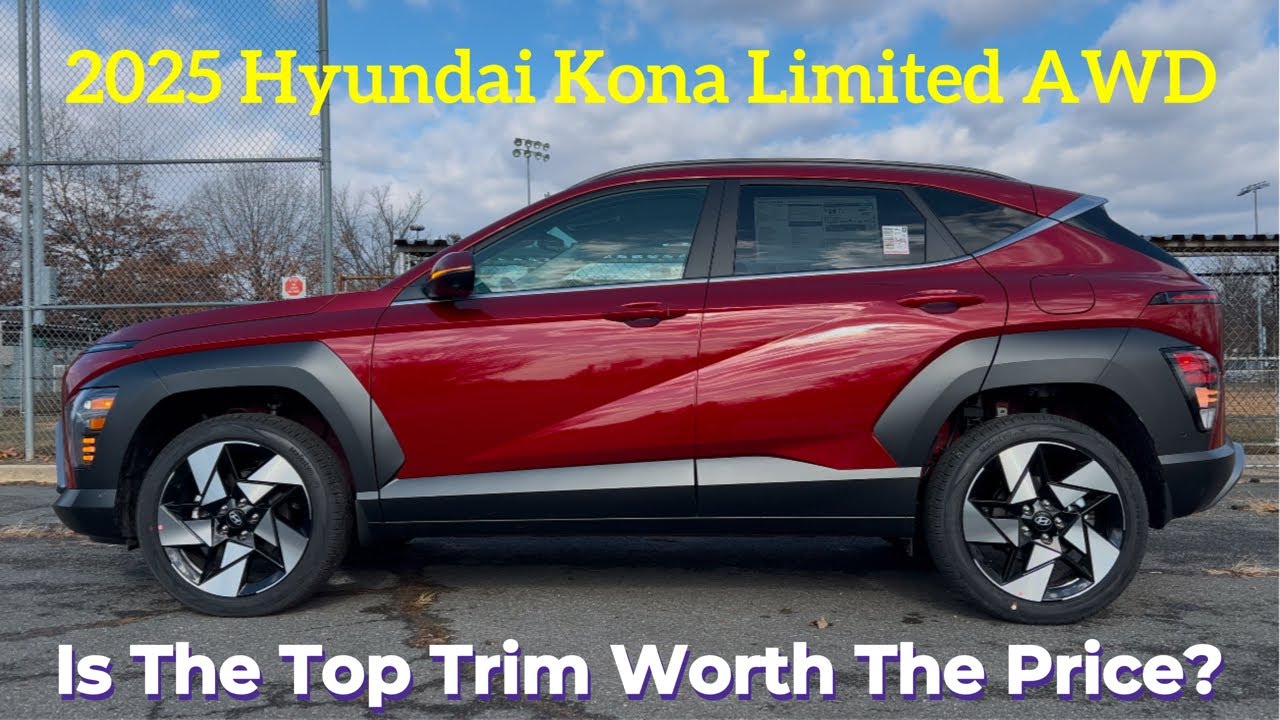 2025 Hyundai Kona Limited AWD: The Sporty SUV You Didn’t Expect!