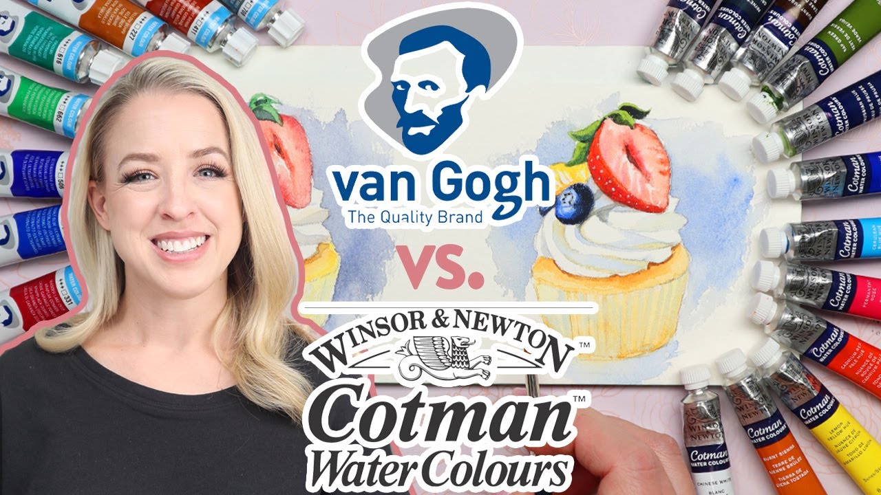 Winsor & Newton Cotman vs Van Gogh Student Grade Watercolor Review