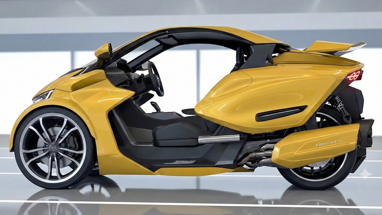 2026 Yamaha TMAX Tricity – The Future of Three-Wheel Mobility