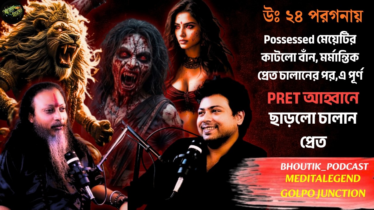কর্ণ পিশাচিনী’র দ্বারা প্রেত ছাড়লো | Sotti Bhuter Ghotona | Bhoutik Podcast | Karna Pishachini