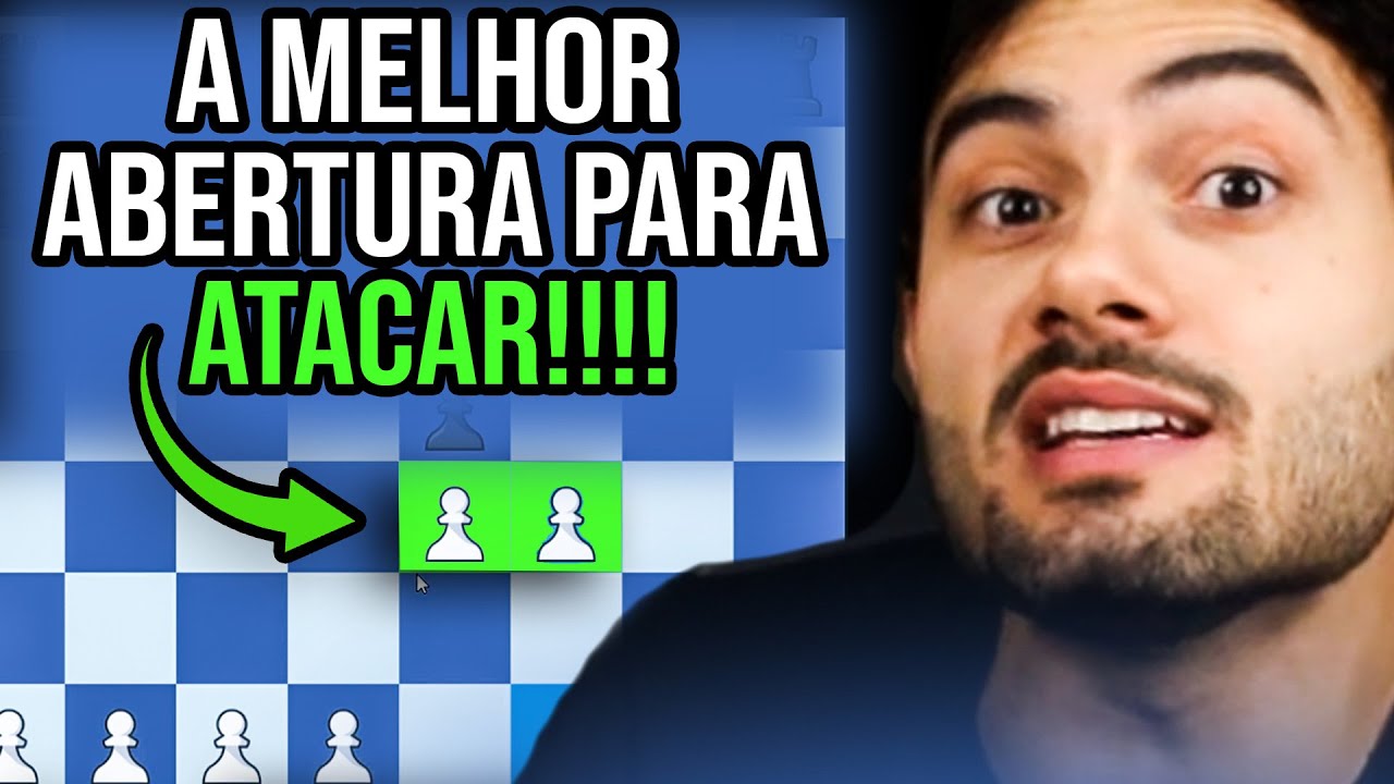 Deixe seu adversário SURPRESO com essa ABERTURA de XADREZ!!