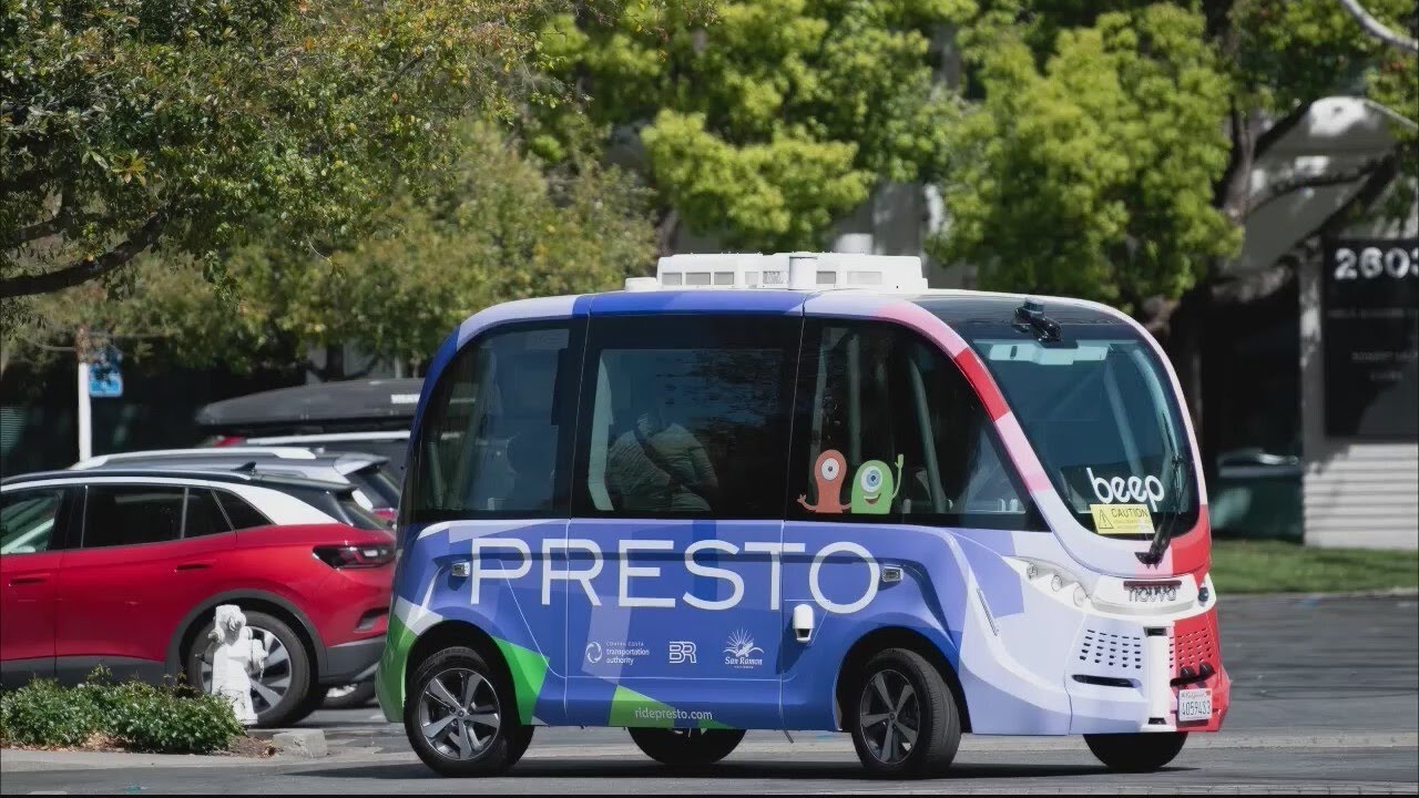 New autonomous shuttle service hits the road in Walnut Creek