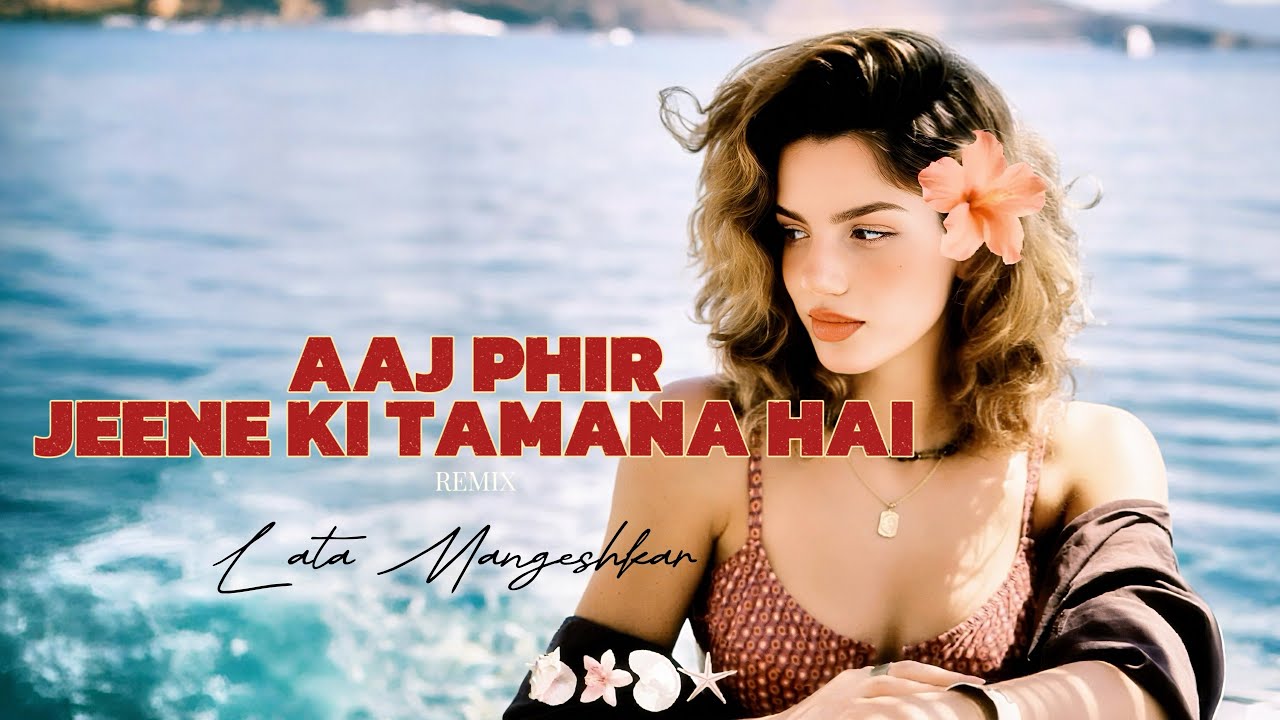 Aaj Phir Jeene ki Tamana Hai || Lata Mangeshkar || Cheif || REMIX