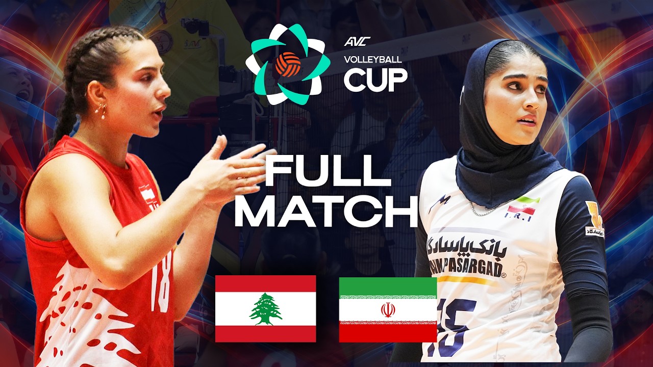 Lebanon vs. Iran - Pool Play | AVC Women's Cup 2026