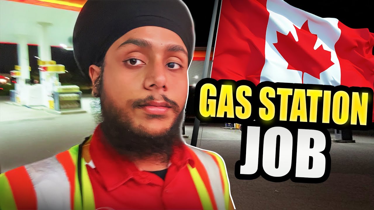 Indian Student Works at Gas Station in Canada | Vlog 2