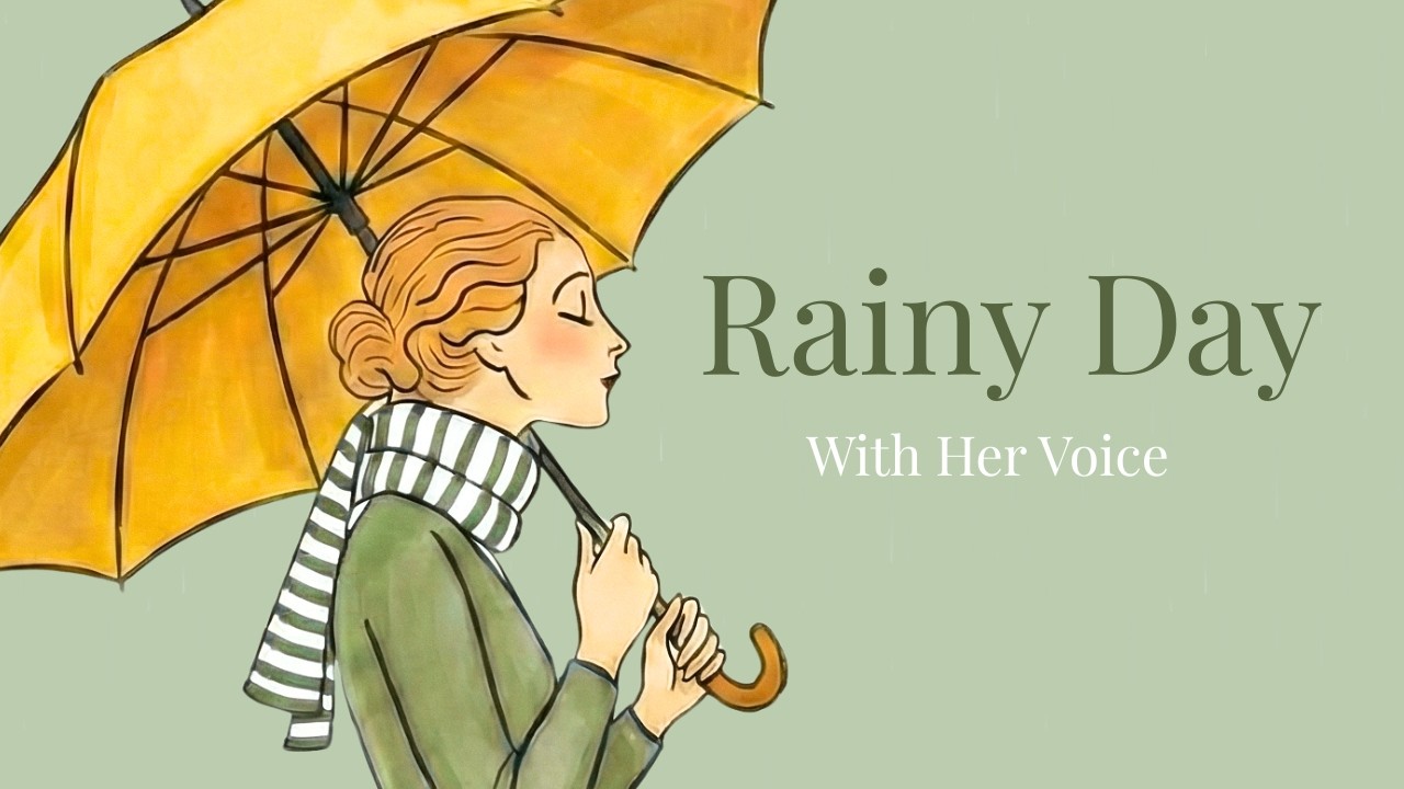 Female Vocal Background Music for Focus | Rainy Day