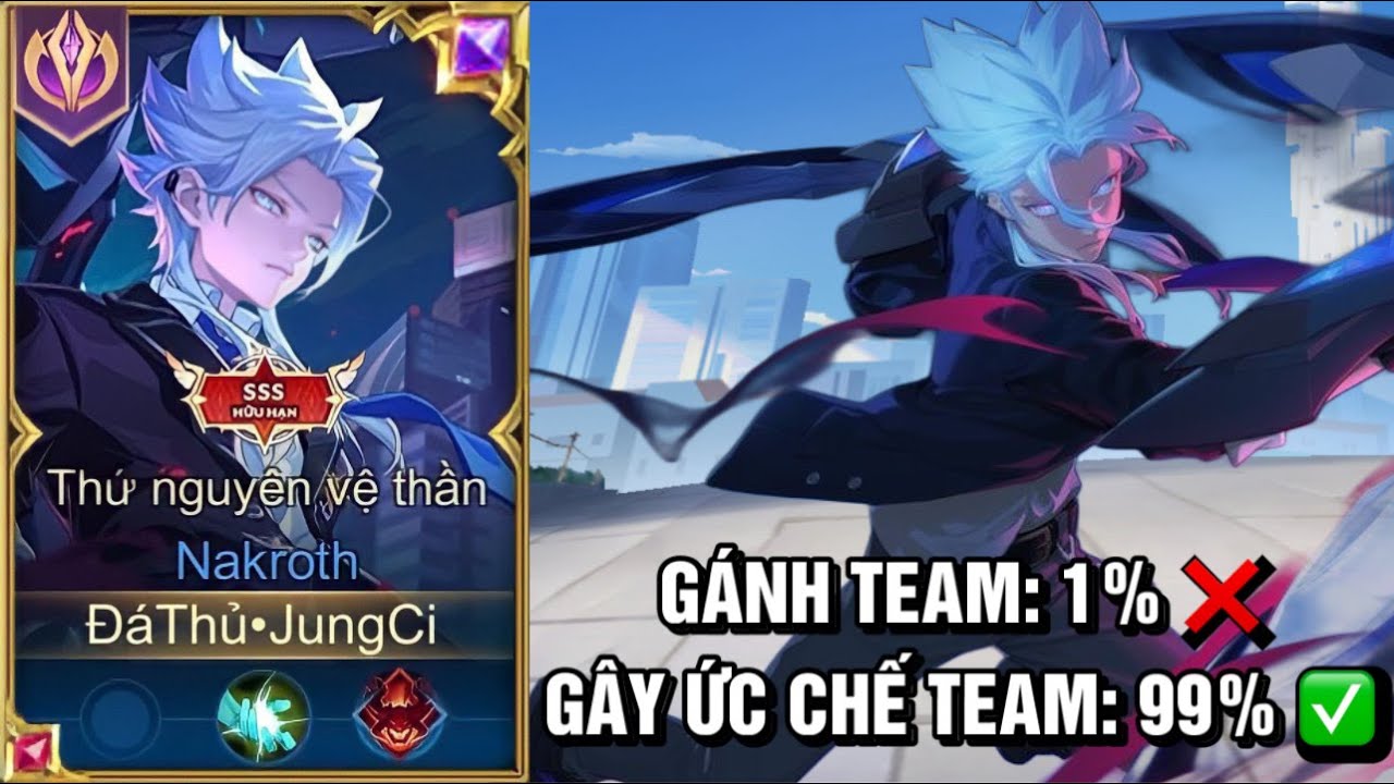 JungCi - Siêu Phẩm Múa Nakroth Đầu Năm Nhưng Lại Khiến Team Tôi Cay Cú :)) ?