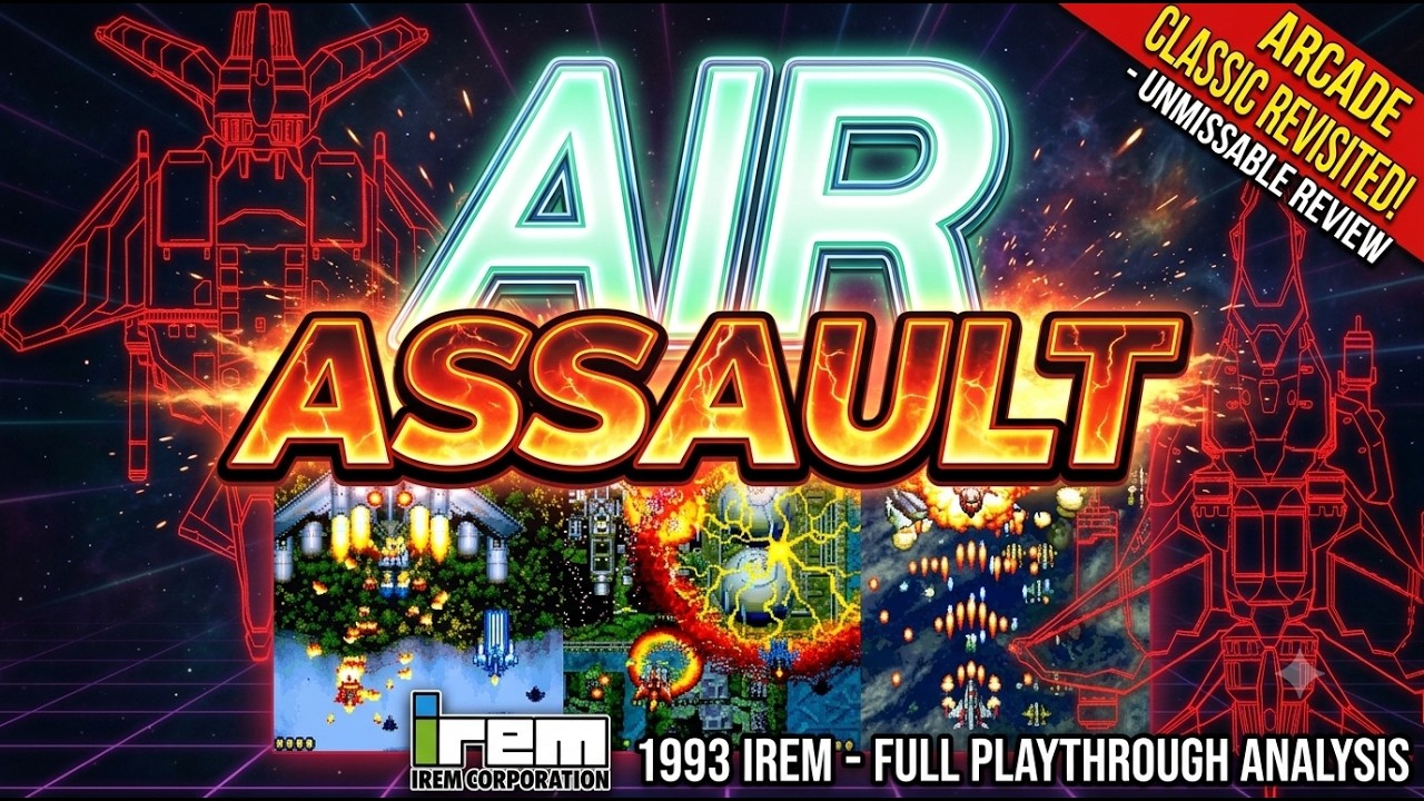 Air Assault &ndash; Irem&rsquo;s Forgotten 90s Arcade Masterpiece!