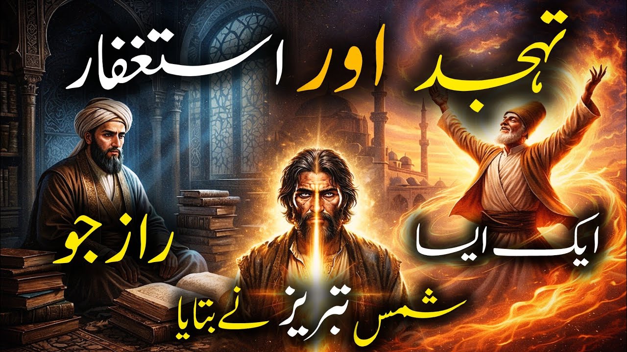 Tahajjud aur Istighfar | Shams Tabriz Ka Bataya Hua Roohani Raaz Jo Zindagi Badal De
