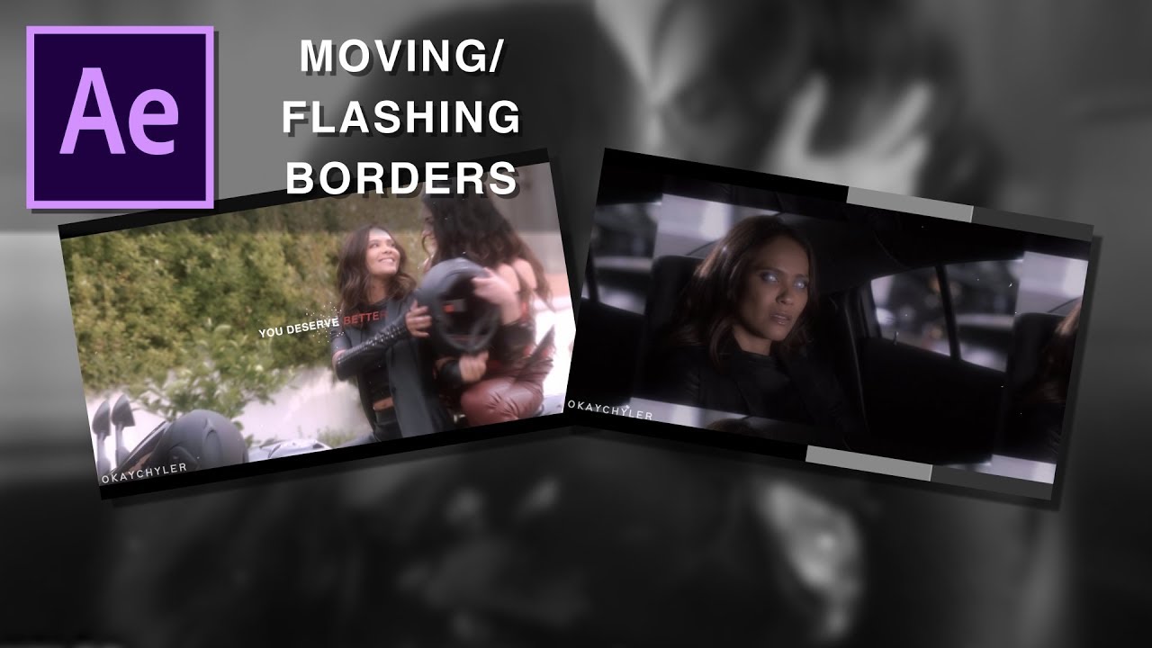 moving/flashing borders | after effects tutorial