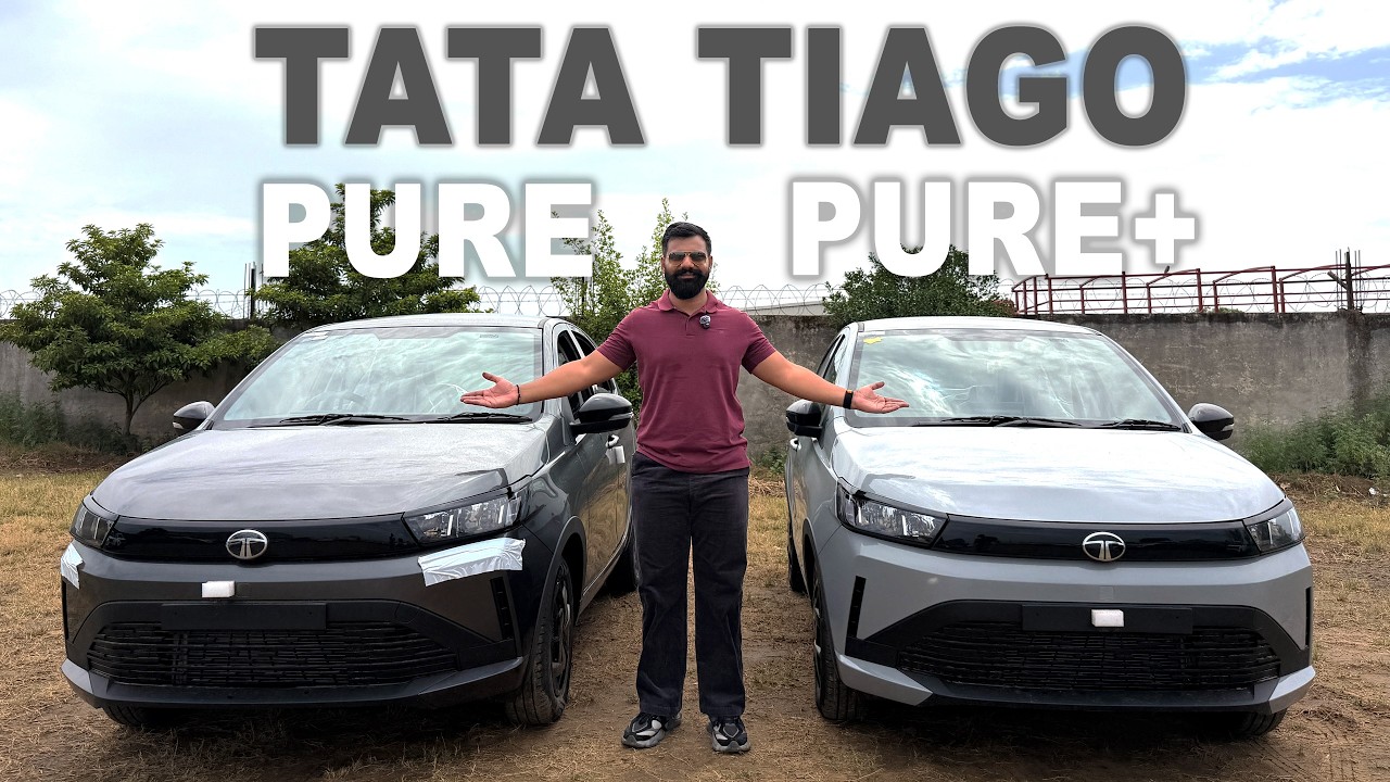 TIAGO PURE VS PURE+ | Which Variant Should You Choose? The Automobile India