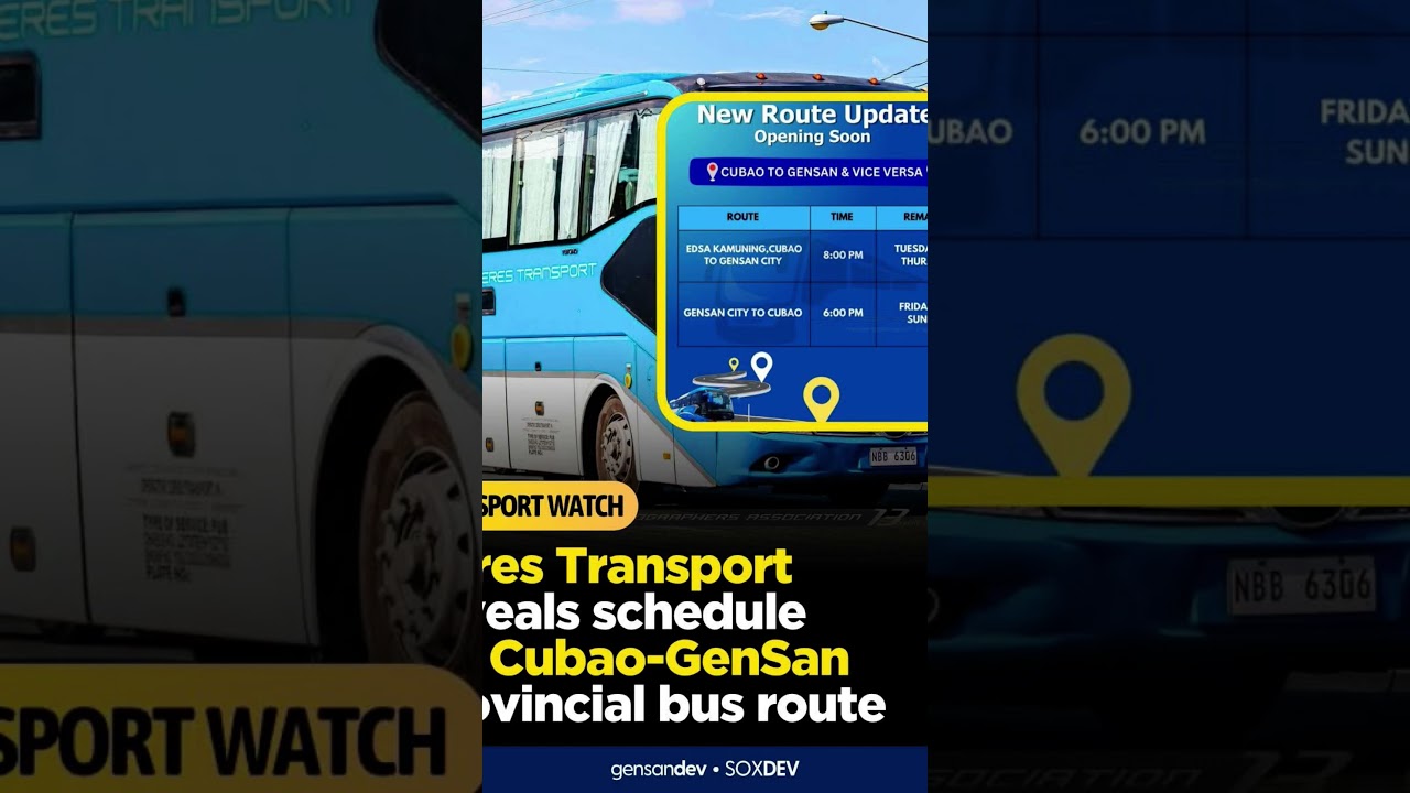 New Ceres Route #bus #cerestransport #byahe #travel