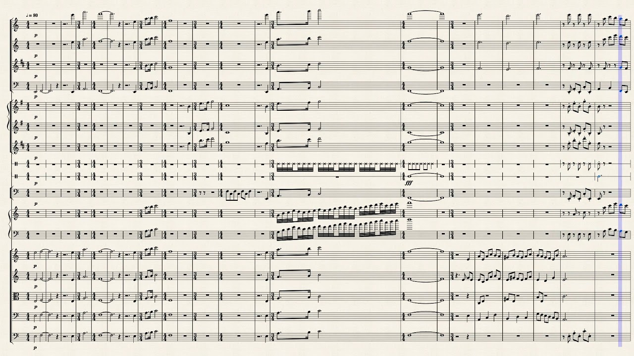 Symphony No.1 Mov.2 by Ryan Zhou
