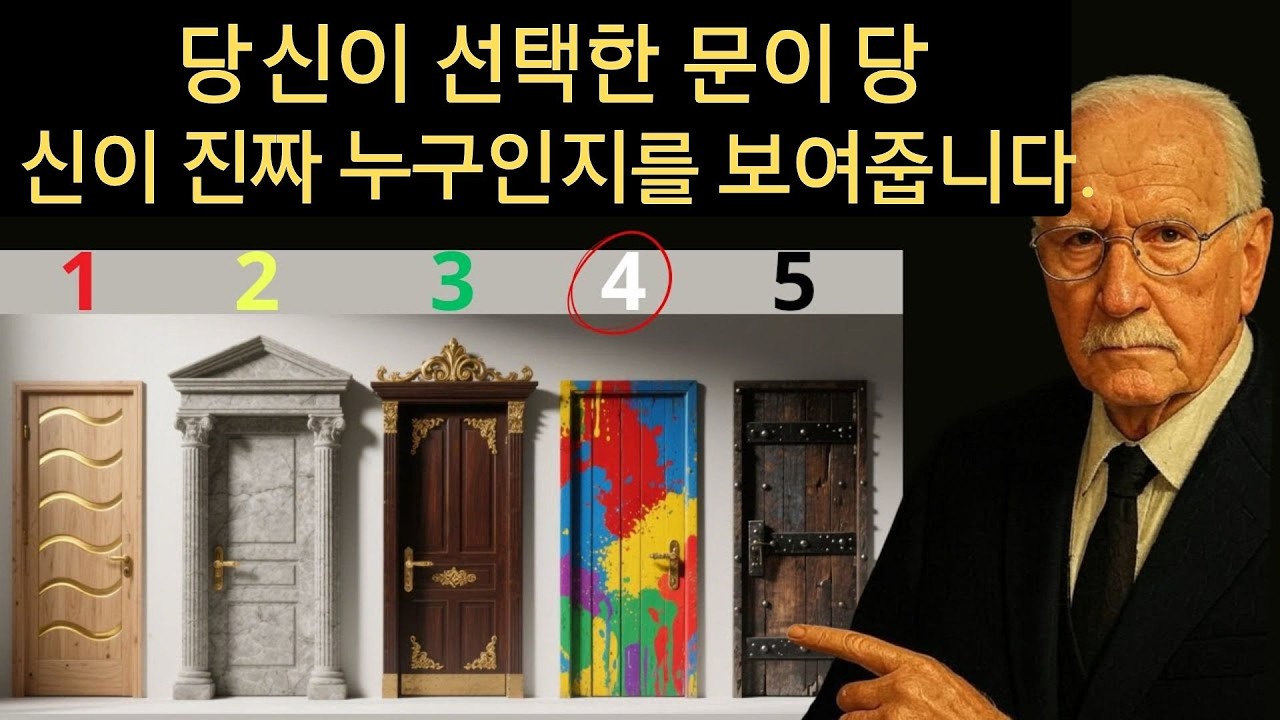 당신이 선택하는 문이 당신이 누구인지 드러낸다 - 칼 융의 심리 테스트 | 심리 테스트 | 칼 융