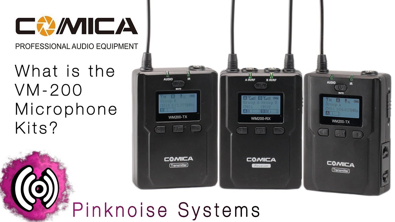 What is the Comica WM200 Microphone Kit?