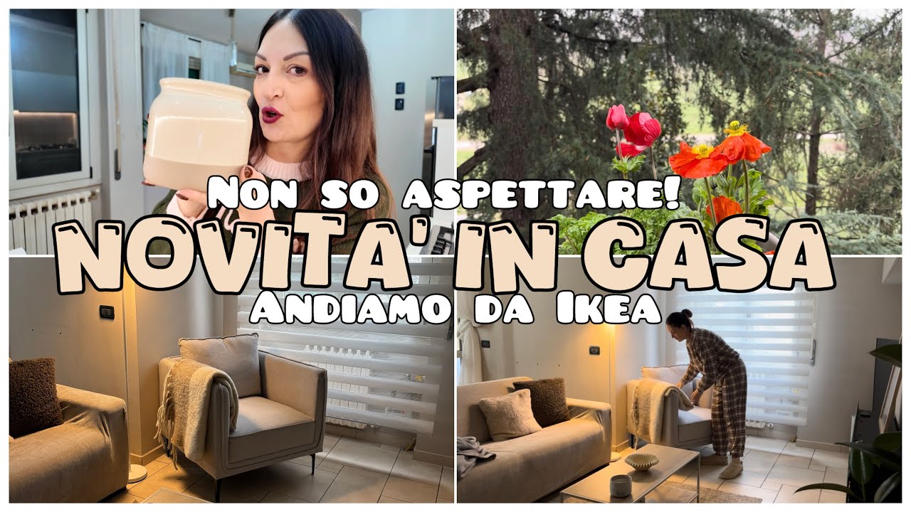 Una giornata con me | Vlog casa, IKEA e creo il mio angolo relax|| Non so aspettare! 🤣