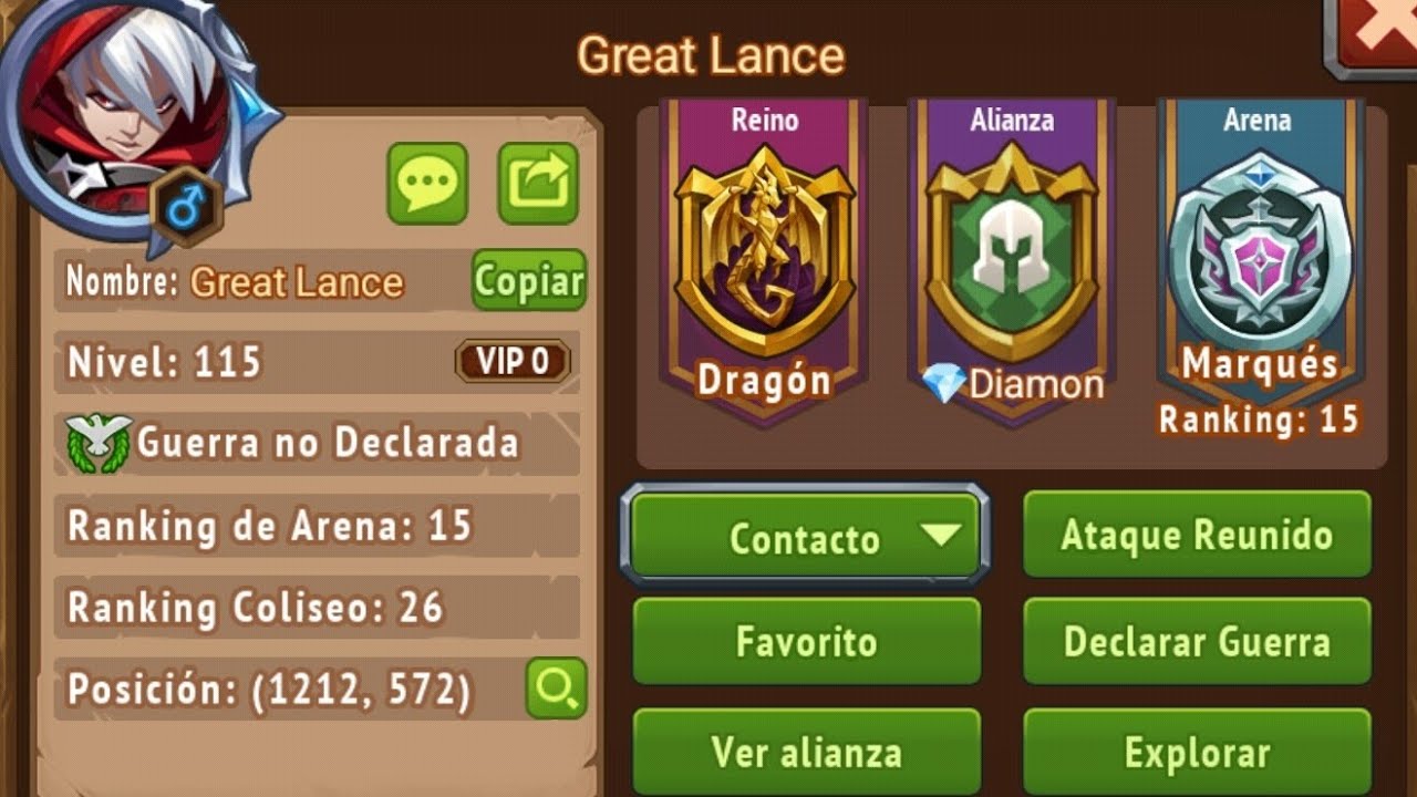 Jugador vip0 dentro del Top 20 