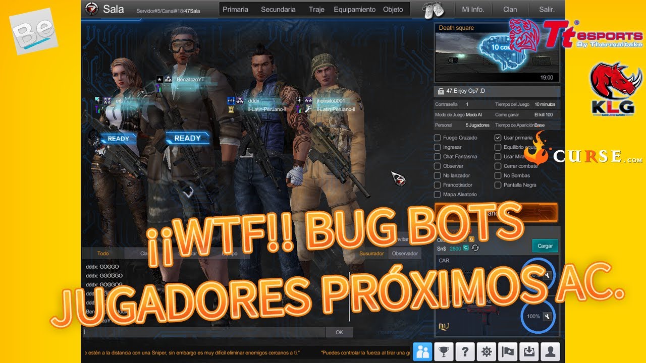 [OPERATION7] &iexcl;&iexcl;WTF!! &iquest;BUG? Nuevo Actualizaci&oacute;n Pr&oacute;ximos Bots Jugadores | Softnyx Latino