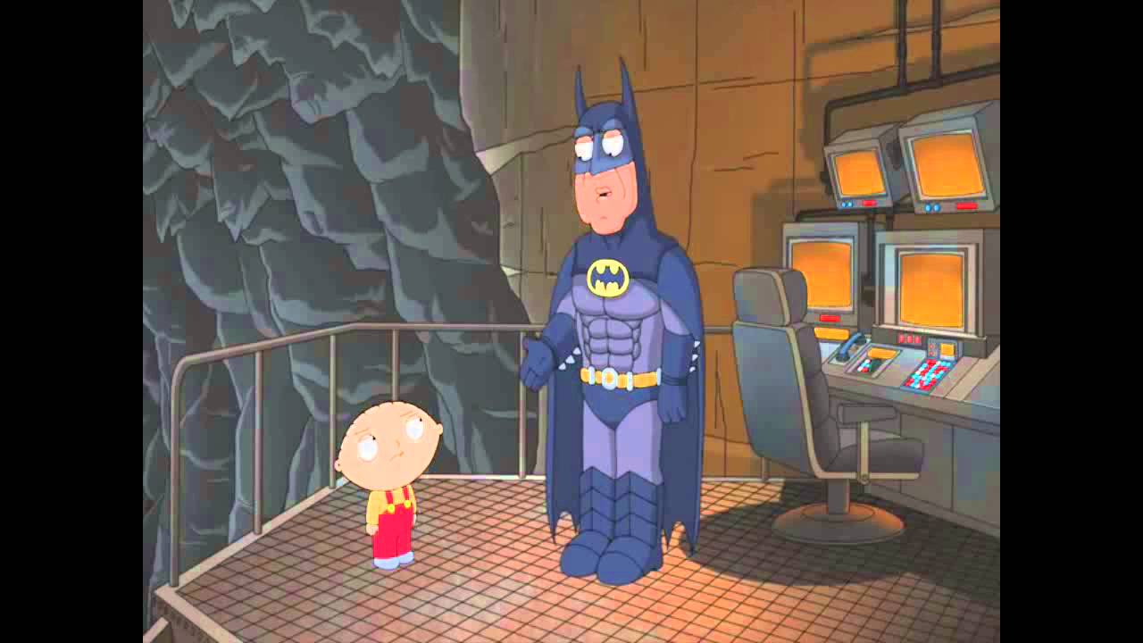 Padre de Familia - Stewie una vez encontre la baticueva