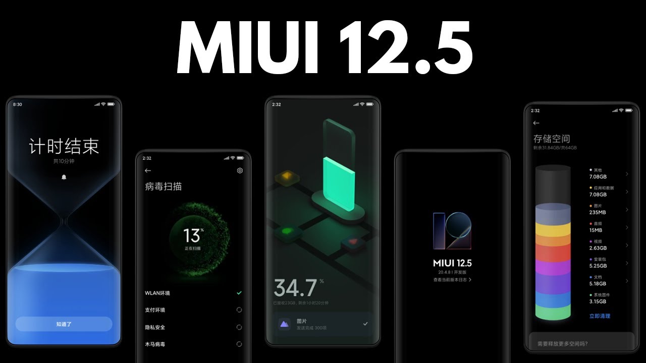 MIUI 12.5 Update - NEW FEATURES & SUPPORTED PHONES!!!