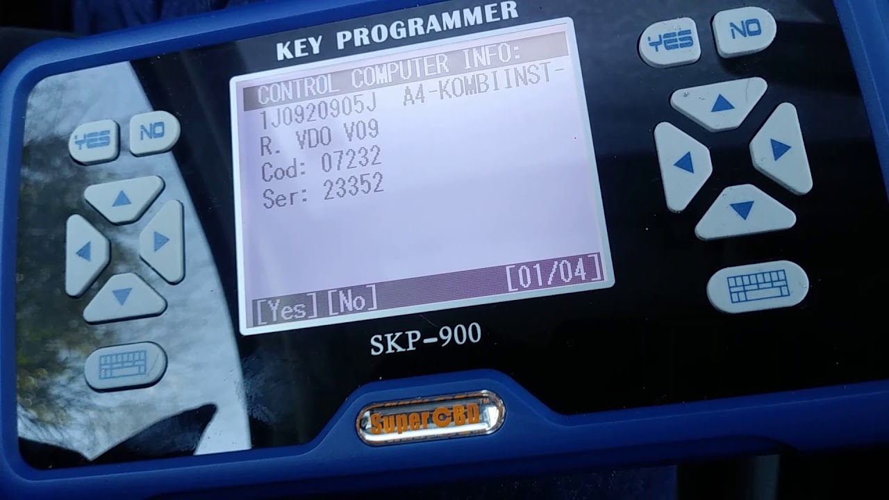 Programming Volkswagen key with my new SKP-900