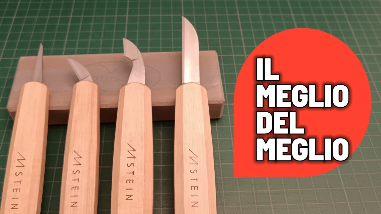 Il mio kit preferito per intagliare il legno, M-Stein SN2
