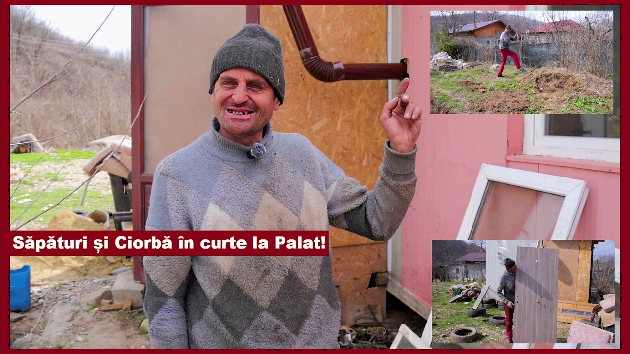 Ce SĂPĂTURI face Arthur la Palat | Mesaj pentru Ramona - CIORBĂ în curte. Sobă nouă, ușă și Tuneluri