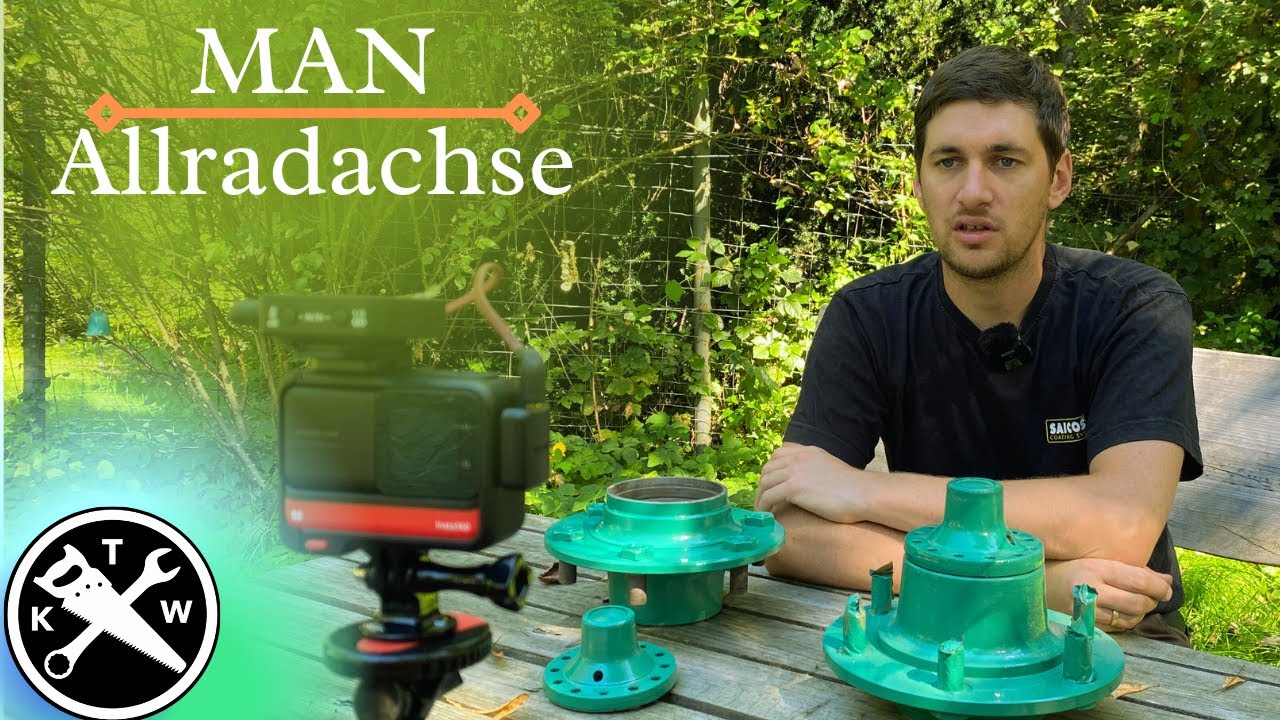 Man AS 718 a es geht weiter an der Achse. #Man #werkstatt