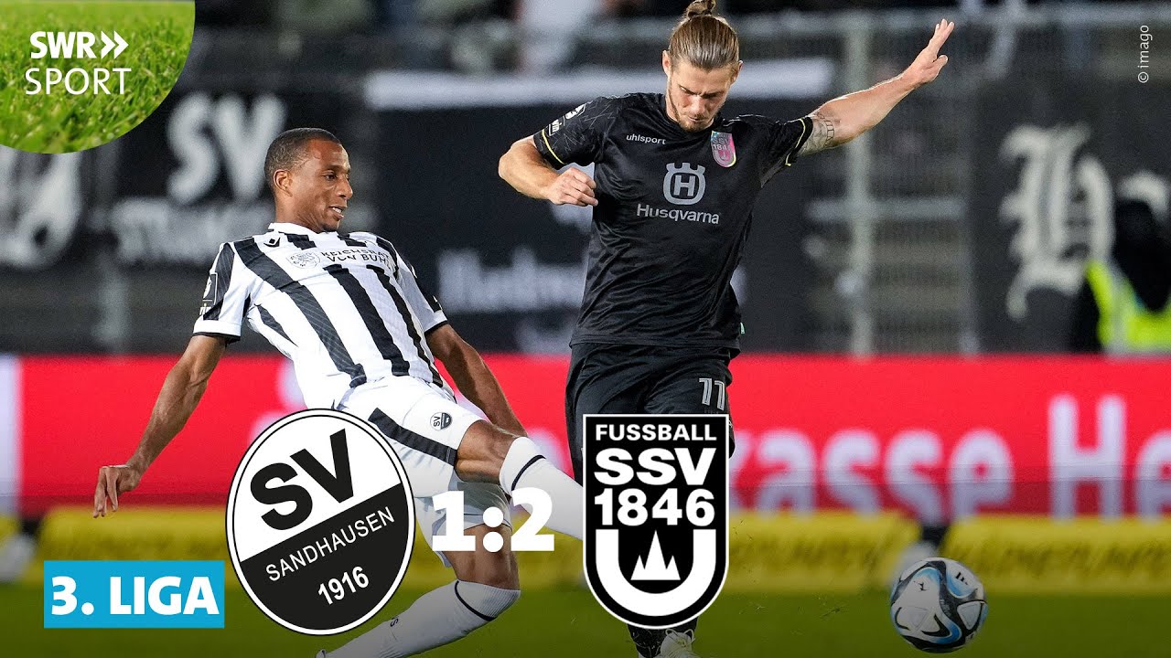 3. Liga: Dank Joker R&uuml;hle - Ulm dreht Spiel in Sandhausen | SWR Sport