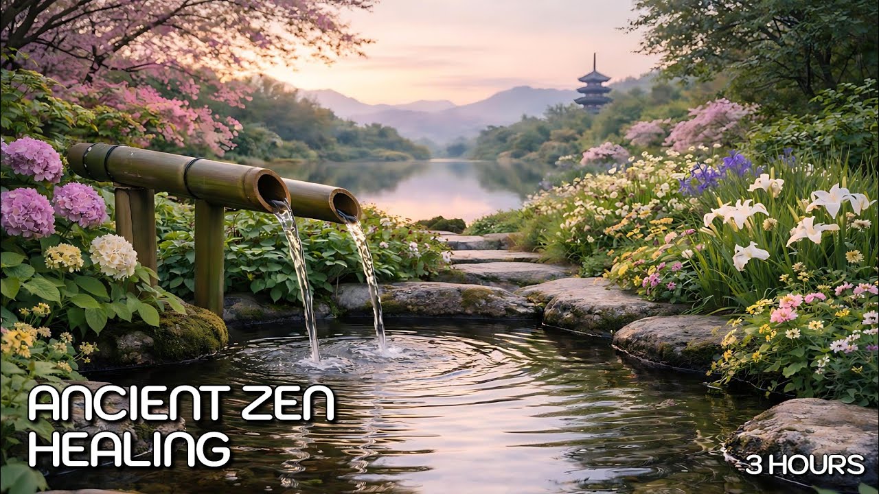 🪨 Ancient Zen Healing | Meditation Music for Deep Presence (3 Hours)