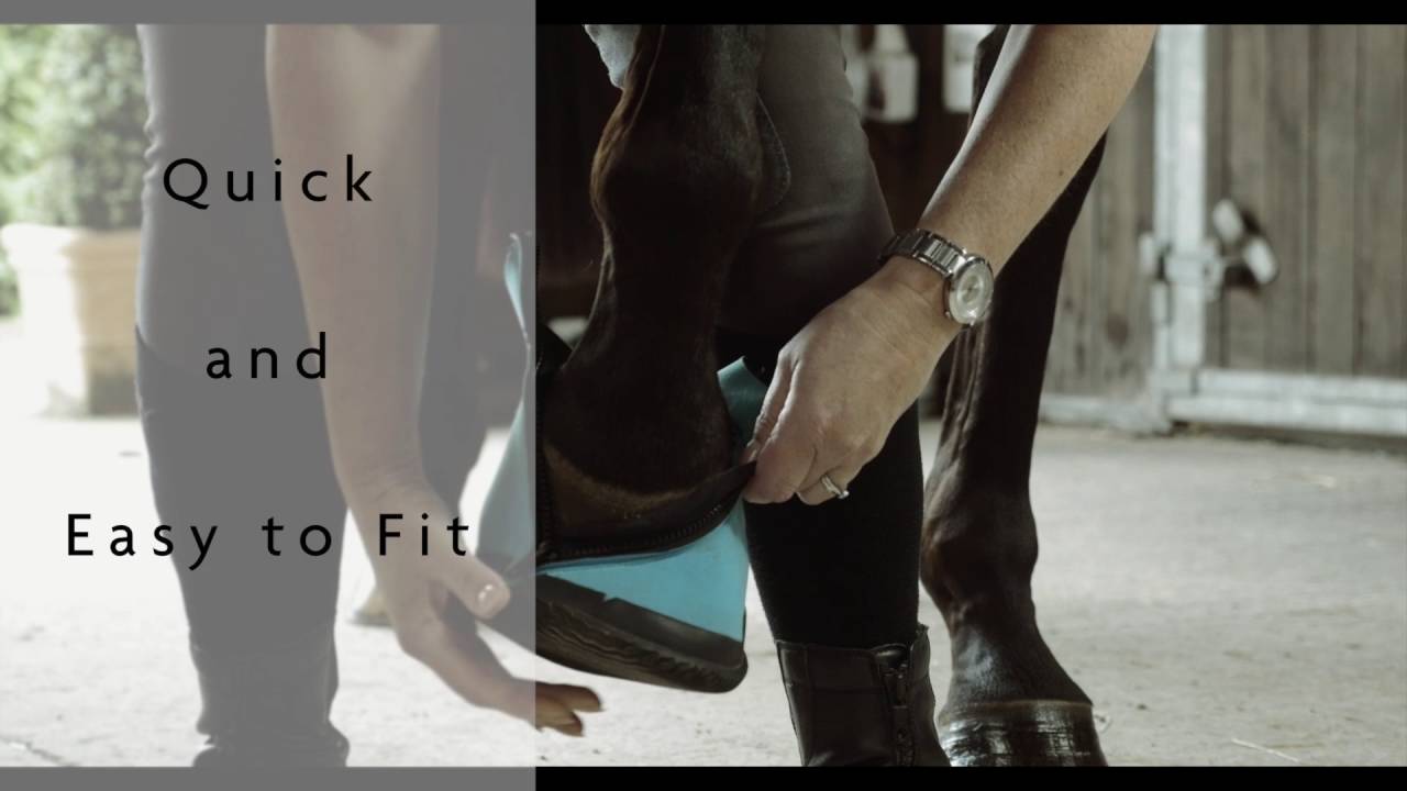 Woof Wear's New Medical Hoof Boot - Stress free Poultice Protection