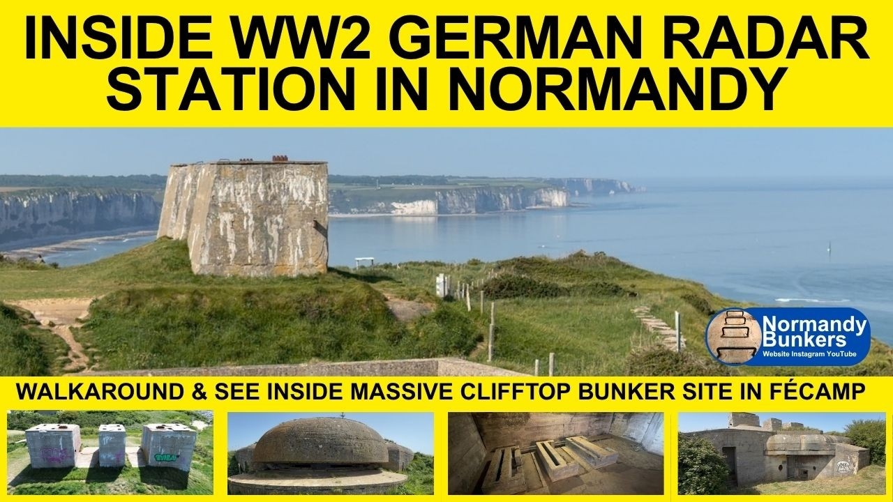 INSIDE WW2 GERMAN RADAR STATION IN NORMANDY