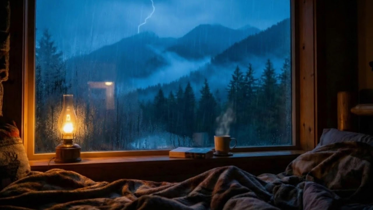 Finally Sleep Soundly: Heavy Rain & Thunder for Deep Relaxation #27