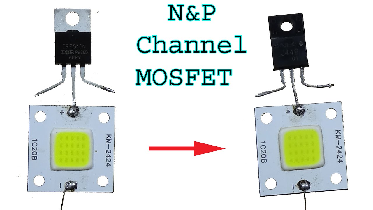N&P Channel MOSFET, How to use N channel MOSFET as a P channel MOSFET