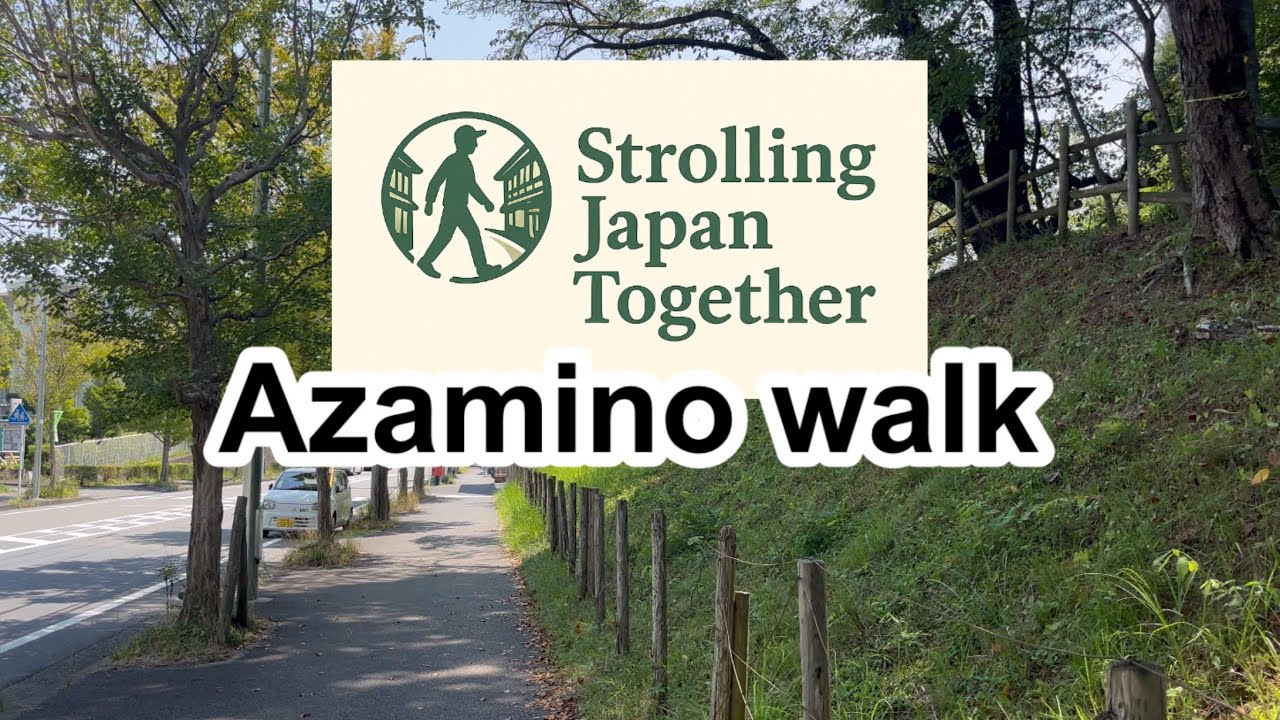Relaxing Walk in Azamino | Suburban Parks & Tororo Soba