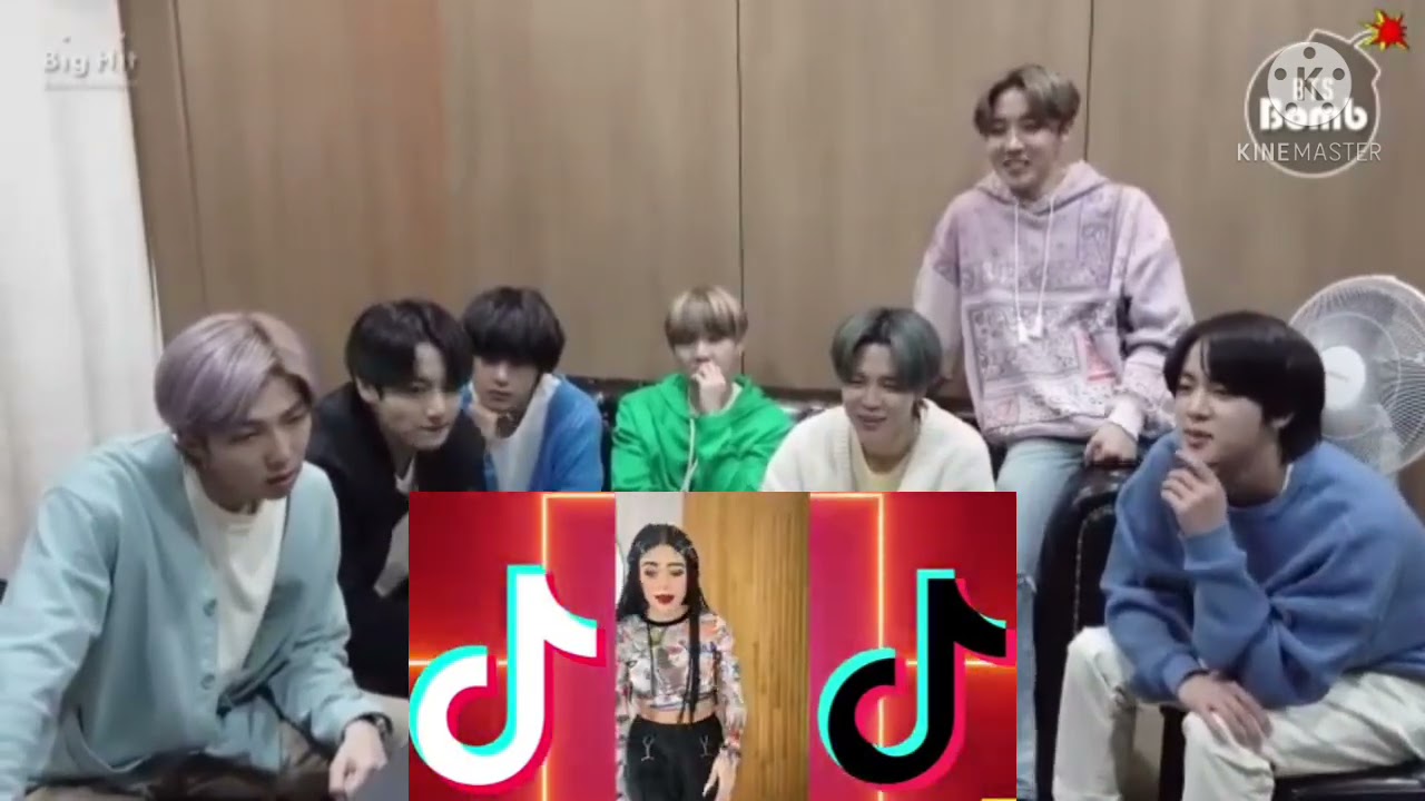 bts reacciona a nuevas tendencias de tik tok