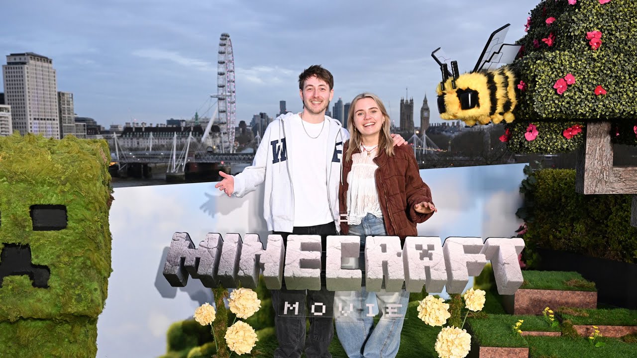 Samen Naar De Premiere Van A Minecraft Movie In Londen! // VLOG24