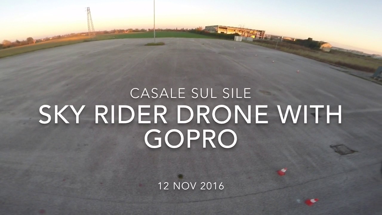 Sky Rider Drone + Gopro - Test 2