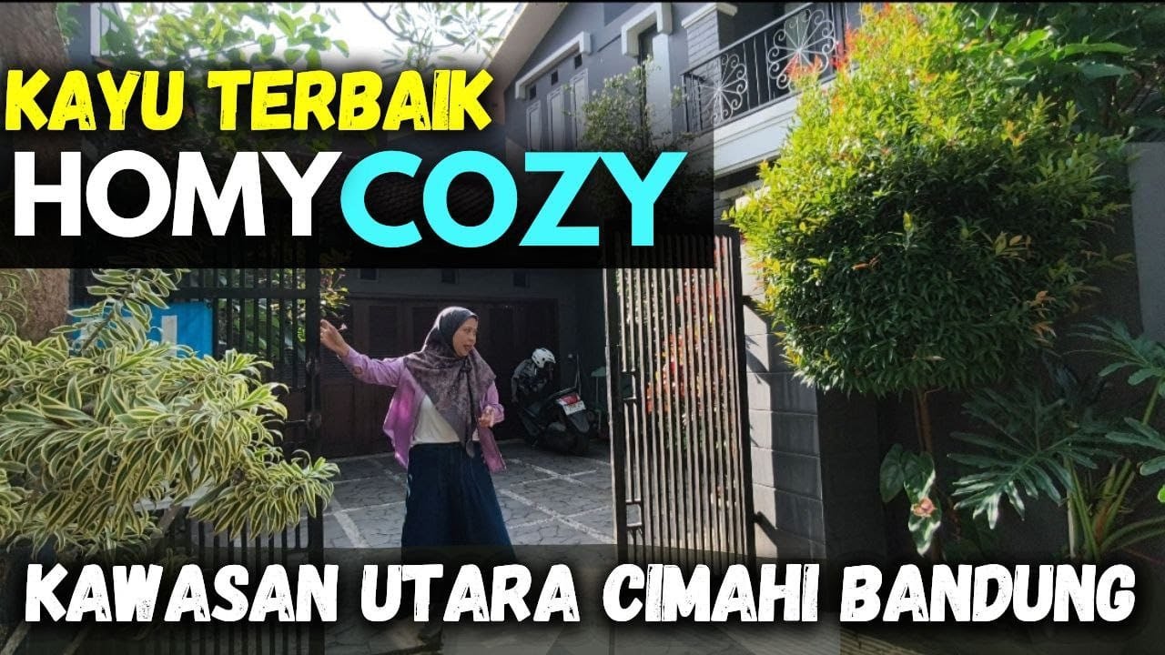 Nyaman dan Asri Rumah Terawat Luas di Cimahi Bandung #rumahasridannyaman #rumahidaman #rumahbandung
