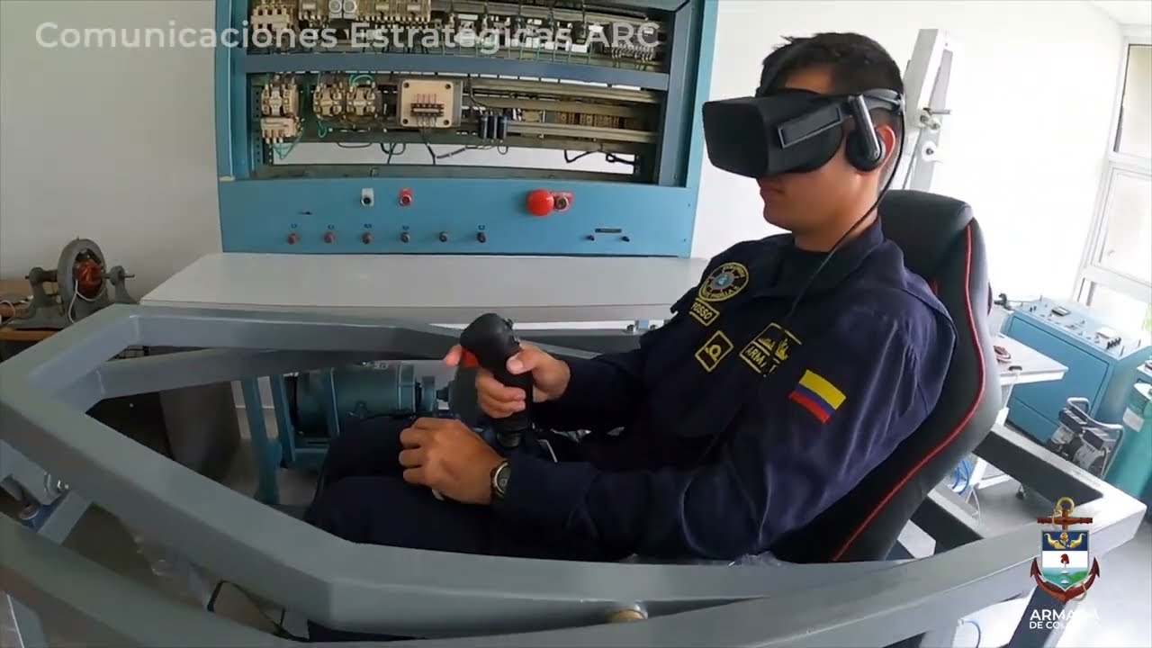 Construyen prototipo de simulador de vuelo en la Escuela Naval de Cadetes Almirante Padilla
