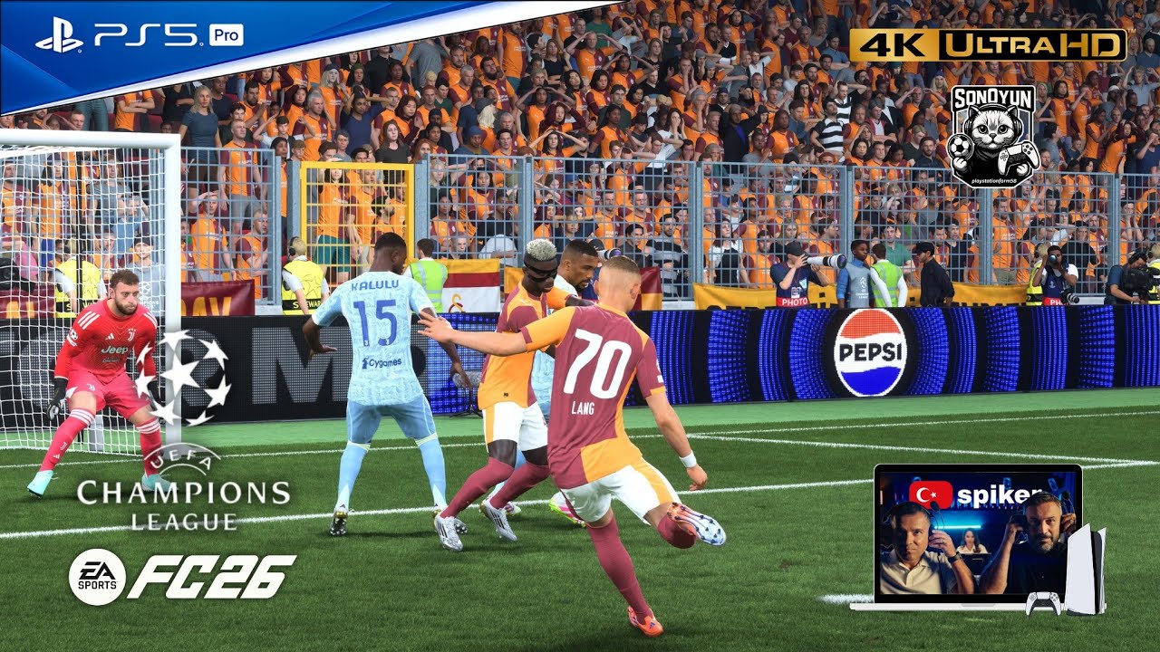 FC26 - Galatasaray vs Juventus – Champions League 2.Match|PS5™ Pro [4K60]