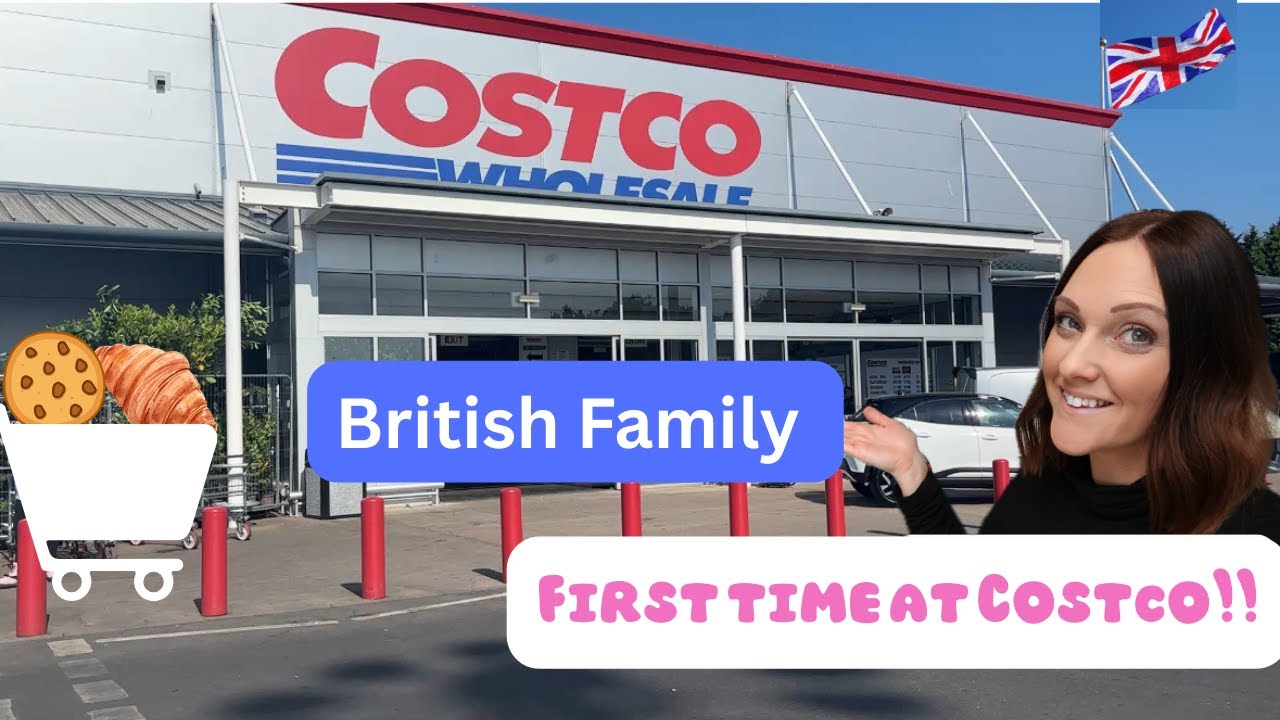 British Family FIRST EVER Costco Trip | UK Costco