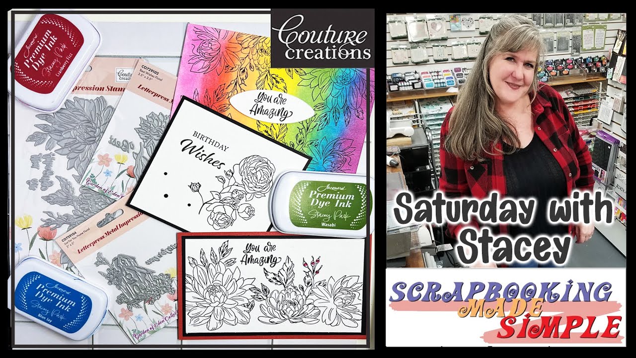 555 Go LetterPress by Couture Creations!  A technique class on the what & why on a NEW LetterPress
