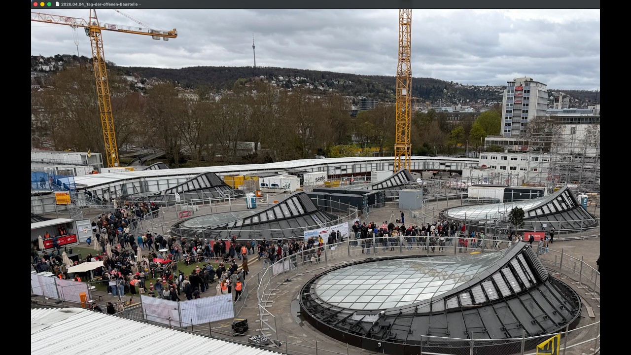 Tag der offenen S21 Baustelle | Rundgang am Ostersamstag 2026 | 4.4.2026 | #RosensteinTV