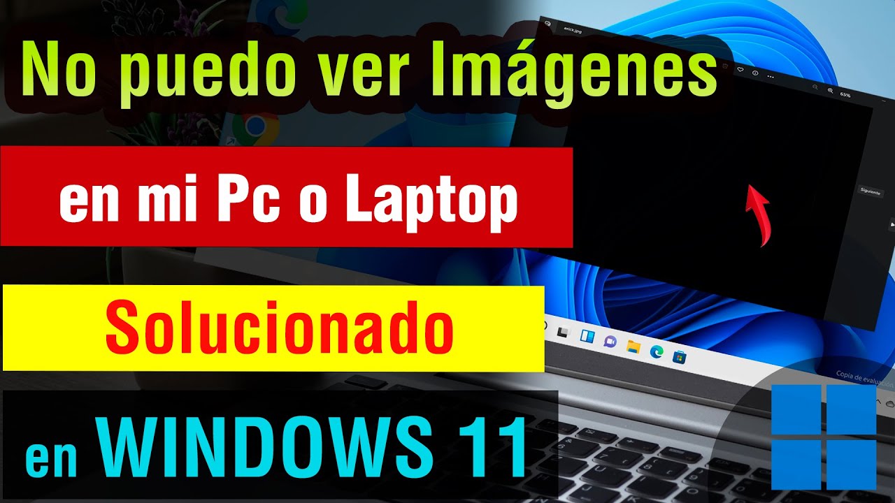 Porque no puedo ver imagenes en mi pc Windows 11