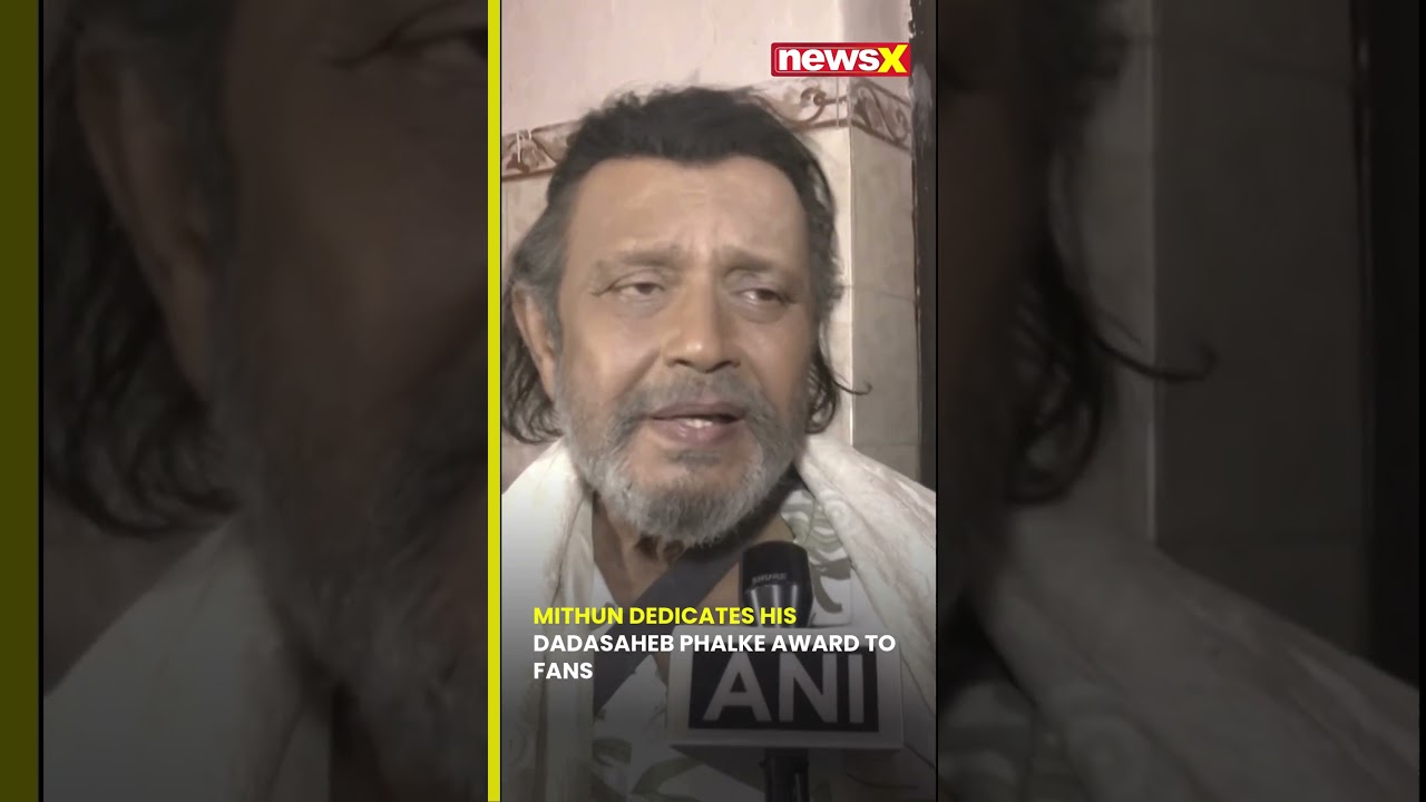 #bollywood | Mithun Chakraborty Dedicates Dadasaheb Phalke Award To His Fans | #newsx