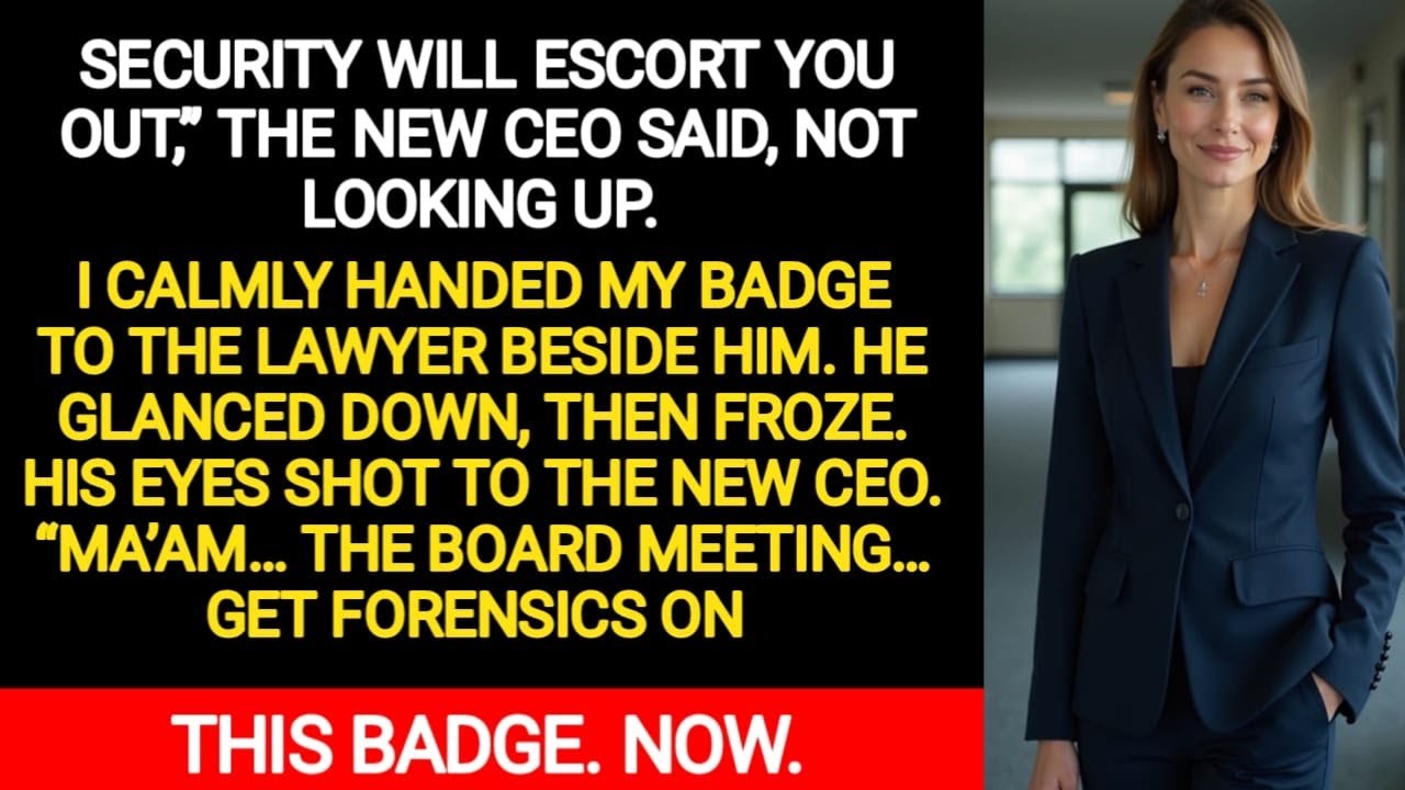 They Fired Me, But My Badge Exposed the CEO ♟️ | Corporate Checkmate
