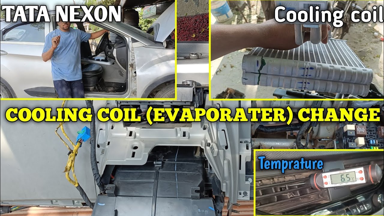 Tata Nexon Cooling Coil Change! Full Dashboard Opening @Shree Balaji Auto
