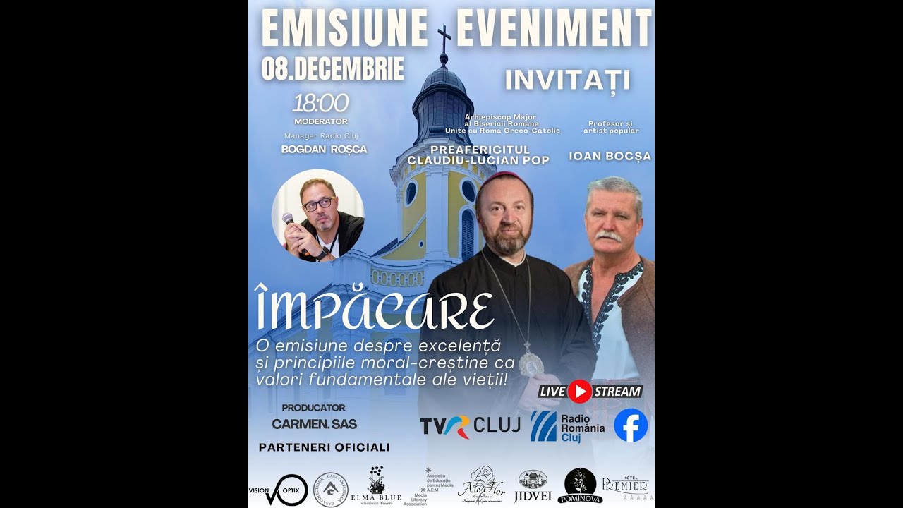Gala Radio Cluj - o emisiune dedicată excelenței și valorilor moral-creștine care ne țin împreună!